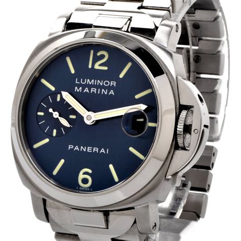 panerai luminor marina on wrist|luminor panerai automatic price.